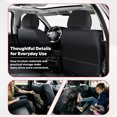 thumbnail image 6 of Egamige Car Seat Covers，Front and Rear, Fits Lincoln LS 2000-2006, Black 1 Pieces, 6 of 8