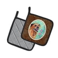 thumbnail image 2 of Caroline's Treasures 7228PTHD Border Terrier Pair of Pot Holders , 7.5HX7.5W, multicolor, 2 of 3