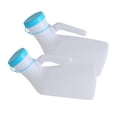 thumbnail image 1 of Orinal Masculino Portátil Grueso Orinal Orinal Nocturno Para Coche Hombre Cabecera Azul, 1 of 8