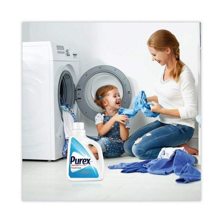 Free and Clear Liquid Laundry Detergent, Unscented, 75 oz Bottle, 6/Carton Free and Clear Liquid Laundry Detergent, Unscented, 75 oz Bottle, 6/Carton