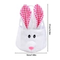 thumbnail image 3 of Easter Candy Basket Storage Basket Children's Gift Animal Basket Holiday Portable Basket, 3 of 4