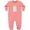 Mauve, variant on Fireflies Summer Vacation Baby Fleece Romper