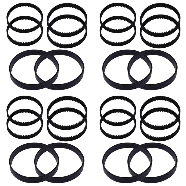 24PCS Replacement Vacuum Belt Set for ProHeat 2X Revolution Cleaner Models 1986,1964,2007,2007P
