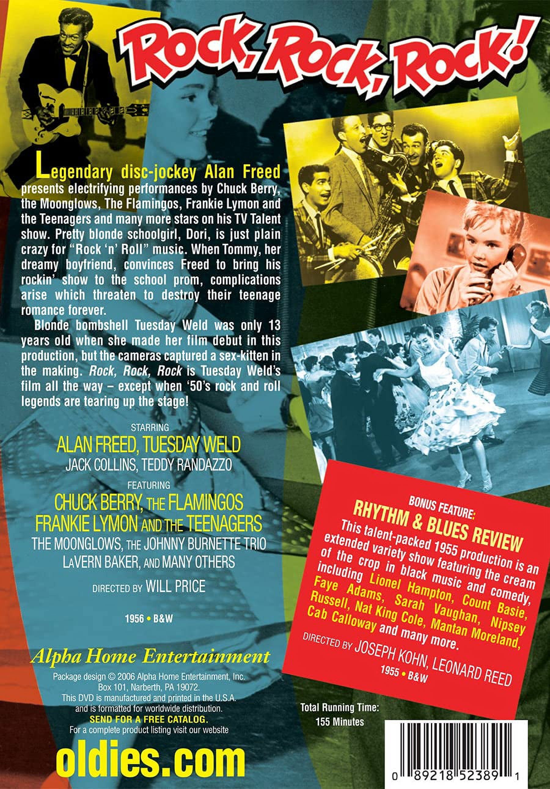 Rock Rock Rock! [DIGITAL VIDEO DISC] Black & White - Walmart.com