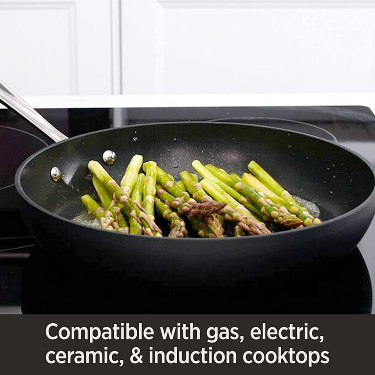 All-Clad HA1 Hard Anodized Nonstick 10#double; & 12#double; Fry Pan Set