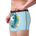 thumbnail image 4 of Bingfone Dreaming Travel Men'S Underwear - Casual Stretch Boxer Briefs-X-Large, 4 of 9