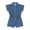 Medium Enzyme, variant on Girls Denim Romper, Sizes 4-18
