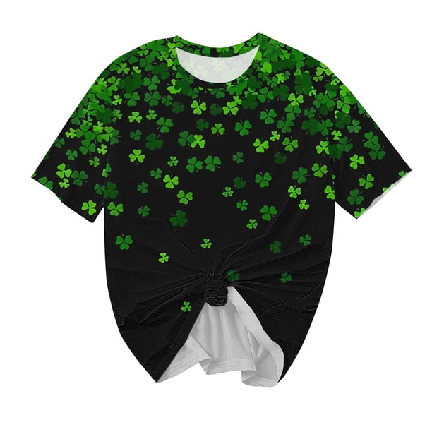Camisetas Casuales de Manga Corta con Cuello de Tripulación Impresa de San Valentín Tee Gráfica Ligera Top 95% Poliéster 5% Elastano para el Uso Diario, Camiseta de Moda Cómoda