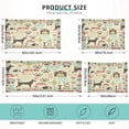 thumbnail image 2 of Coolnut Retro Dog Icons Pillowcases, Soft and Cozy Decor Giftsative Pillow Cases with Hidden Zipper for Bedroom, Sofa, Couch, King Size 20x40 Inches（379）, 2 of 6