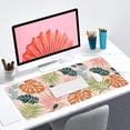 thumbnail image 6 of Boho Tropical Leaves and Floral Gaming Mouse Pad Large Mouse Mat XL Desk Mat Extended Mouse Mat Non-Slip Laptop Computer Keyboard Mouse Pad for Office & Home 31.5x11.8 Inch, 6 of 6