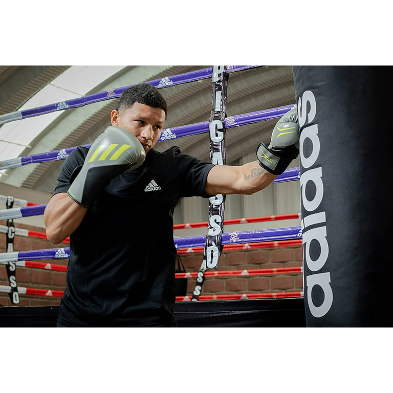 Adidas Speed TILT 150 Boxing Gloves - Training and Fighting Gloves for Men,  Women, Unisex, Grey 3/Mat Black/Signal, 14 oz