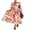 Orange 1, variant on Wassery Women Floral Puff Sleeve Maxi Dress Bohemian V Neck Tiered Long Dress Layered Swing Dress Summer Beach Sundress Casual Beach Party Dress