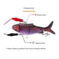 thumbnail image 4 of Señuelo Eléctrico De Cebo De Pesca De Natación Robótico Multiarticulado Con Luz LED Y Hélices, Acción De Natación Realista, Uso Versátil, 4 of 7