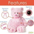 thumbnail image 2 of Big Teddy Bear - Pink, 2 of 5