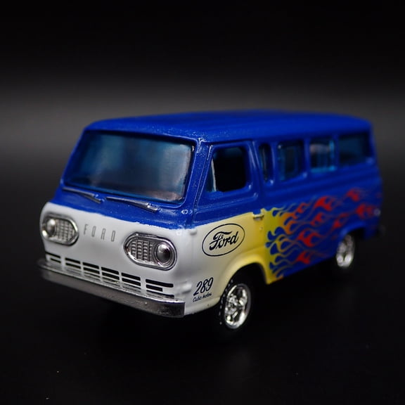 Open Box 1965 65 FORD ECONOLINE VAN GASSER NHRA 1/64 SCALE COLLECTIBLE DIECAST MODEL CAR