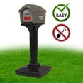 thumbnail image 2 of Mailbox Simplay3 Dig-Free Easy Up Home Graystone/Black EE. UU., 2 of 7