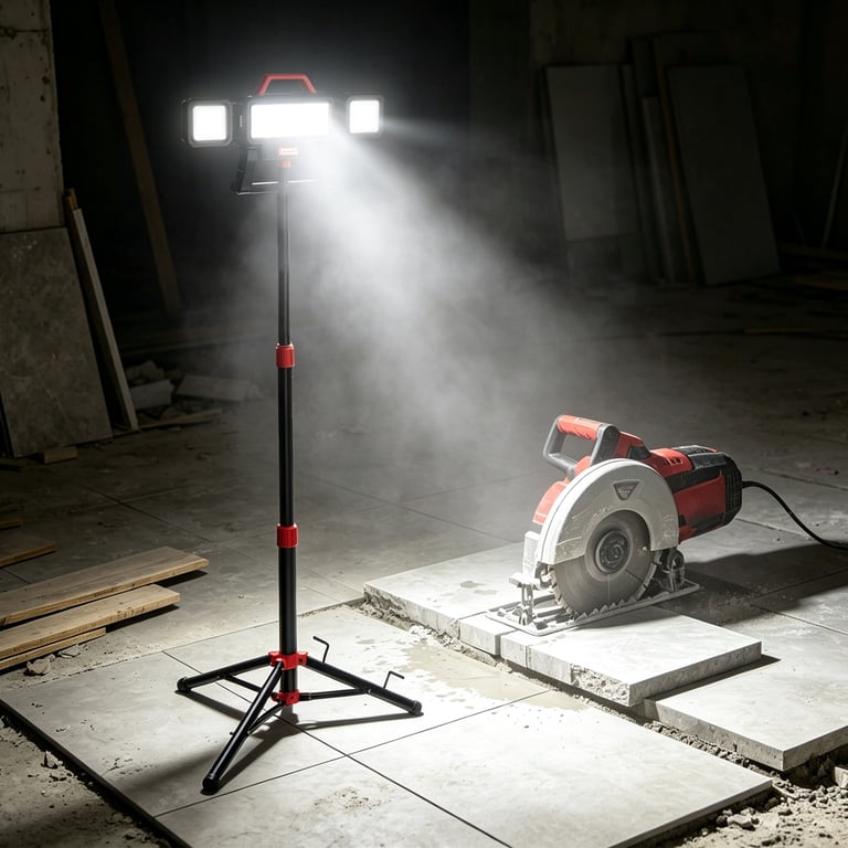 Hyper Tough 10,000 Lumen Work Light with Adjustable Tripod photo 7