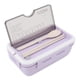 thumbnail image 1 of Fiambrera Con Compartimentos, 2 Compartimentos, Caja Térmica Bento, Contenedores De Comida, 1 of 7