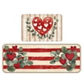 thumbnail image 3 of Dsscvnef Kitchen Carpet Mat Set Non Floor Soft Comfortable Home Winter Rug 2 Piece Washable Durable Design, 3 of 3