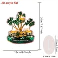 thumbnail image 6 of Dvumao St Patricks Day Decorations, Acrylic Bohemian-style Four-leaf Combined With Candles For Patrick's Day, Party Favors, 6 of 6