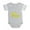 Heather Gray, variant on CafePress - FIN Lil Angel - Cute Infant Baby Football Bodysuit