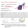 thumbnail image 7 of 2024 Patent Leather Tuote Thin High Heels Sexy Black Waterproof Platform Ultra-High Heel Sandals Female Summer LFD, 7 of 7