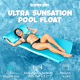 thumbnail image 2 of TRC Recreation Ultra Sunsation 2.5" Thick Pool Float Mat, Tropical Teal, 2 of 8