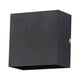 thumbnail image 1 of Aplique de pared LED Jadeshay Negro moderno para interiores, 1 of 8
