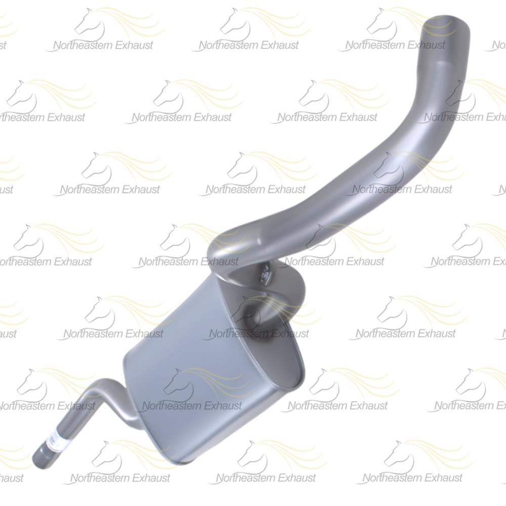 Northeastern Exhaust Resonator Pipes & Muffler Kit with Tips Fits 2013-2019 Ford Escape 2.0L & 2.5L - Direct Fit | Includes Gasket, Sleeves, Tips & Bolt Kit