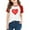 Red-19, variant on Sentuca Girls Shirts, Valentines Day Short Sleeve Shirts, Soft Stylish Casual T Shirts Size 13 Years