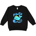 thumbnail image 2 of Inktastic Cute and Playful Narwhal Toddler Sweatshirt, 2 of 4