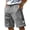 Gray, variant on ctdiral Mens Waffle Knit Shorts Casual Lightweight Breathable Suit Shorts Solid Color Comfy Work Shorts Walking Hiking Short Pants with Pockets