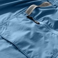 thumbnail image 6 of Men’s Casual Sports Shorts With Zipper Pocket, Nylon Spandex Quick Dry, Joggers, Workout Shorts, Elastic Waist Drawstring Straight Leg, Breathable Lightweight, Gym Running Hiking, 6 of 9