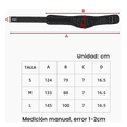 thumbnail image 3 of Gym Lumbar Pesas Ejercicios Faja Crossfit Cinturón Y Guantes talla s, 3 of 5