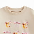 thumbnail image 6 of mgoYE Newborn Baby Boy Girl Hunting Clothes Duck Bow Sweatshirt Romper Long Sleeve Bubble Romper Bodysuit Outfit(White,0-3 Months), 6 of 6
