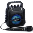 thumbnail image 1 of SoundBeast Firebird Karaoke Machine & Portable PA Speaker System For Kids & Adults - With Lights, Microphone, Bluetooth (Black), 1 of 6
