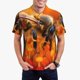 thumbnail image 1 of Fotbe Honeybee On Vibrant Flower Camiseta Polo de Golf para Hombre con Estampado – Camisa Deportiva Transpirable con Cuello Abotonado-Large, 1 of 6