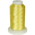 thumbnail image 1 of SuperB Mellow Yellow Polyester Embroidery Thread, 1000m, 1 of 2