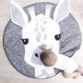 thumbnail image 4 of Alfombrilla de juego redonda para bebé, alfombrilla para gatear, cojín para gatear, alfombra con aire acondicionado para dormitorio de niños pequeños, 4 of 6