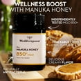 thumbnail image 6 of Wedderspoon Raw Unpasteurized New Zealand Manuka Honey 850+ MGO, 17.6 oz, 6 of 6