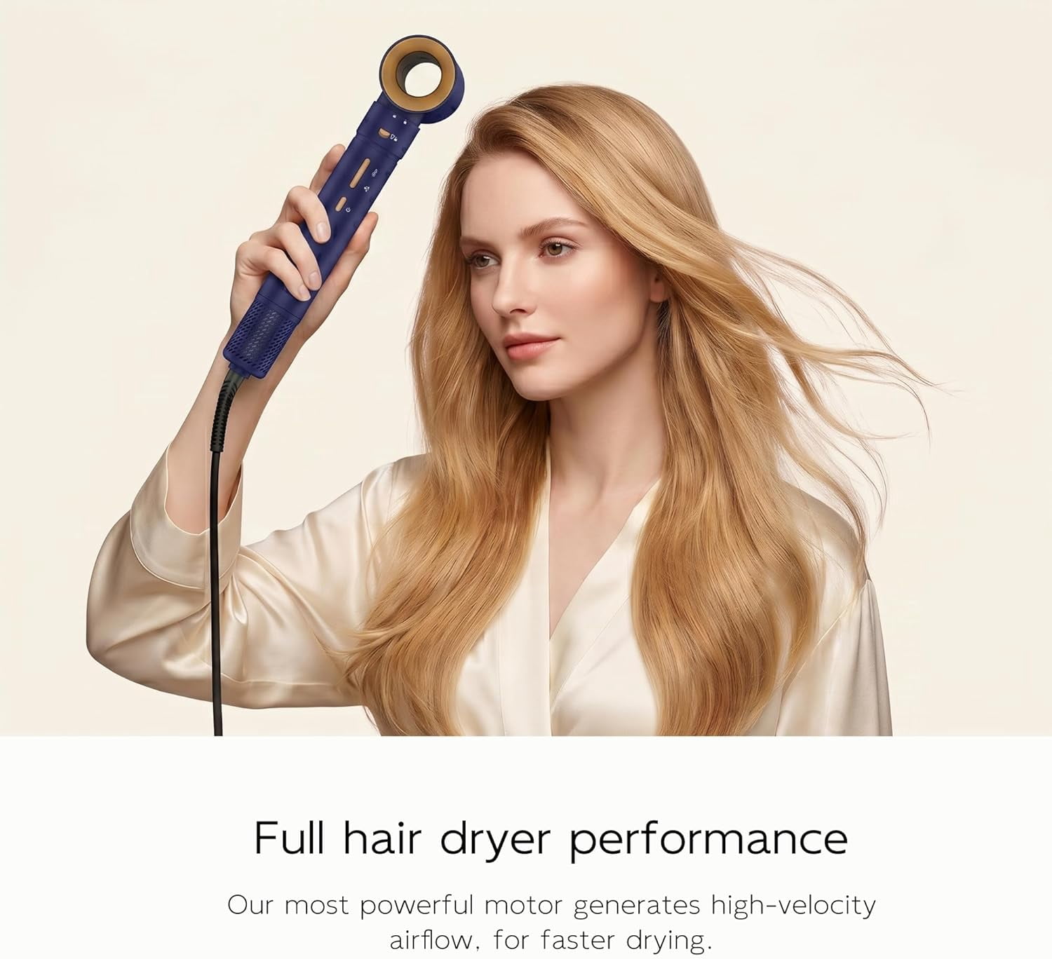 LOFANS 5-in-1 Hot Air Styler with Auto-Airflow Curling and NTC Protection, GS1