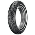 thumbnail image 1 of Dunlop Harley-Davidson D402 Front Motorcycle Tire MT90B-16 (72H) Slim White Wall for Harley-Davidson Softail Heritage Springer FLSTS/I 2004-2008, 1 of 1