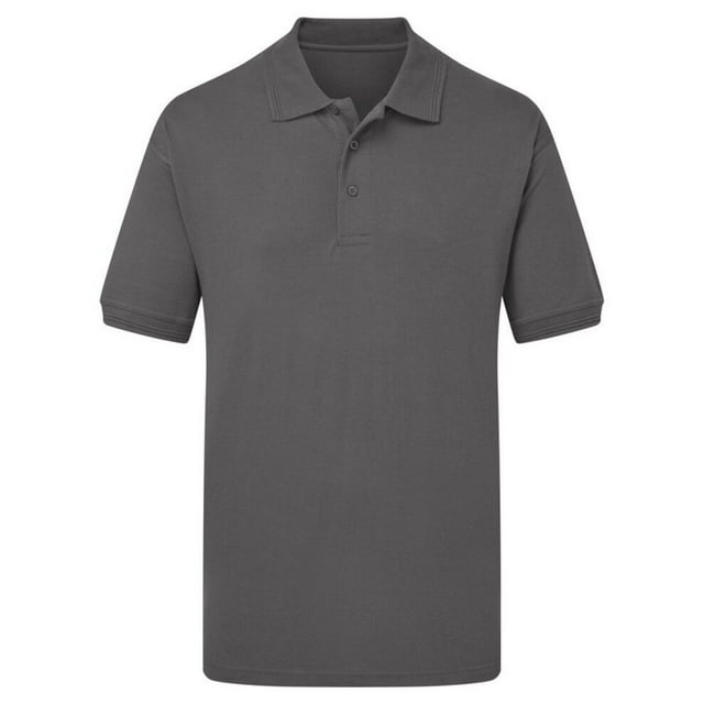 UCC 50/50 Polo Piqué Uni Épais à Manches Courtes pour Hommes
