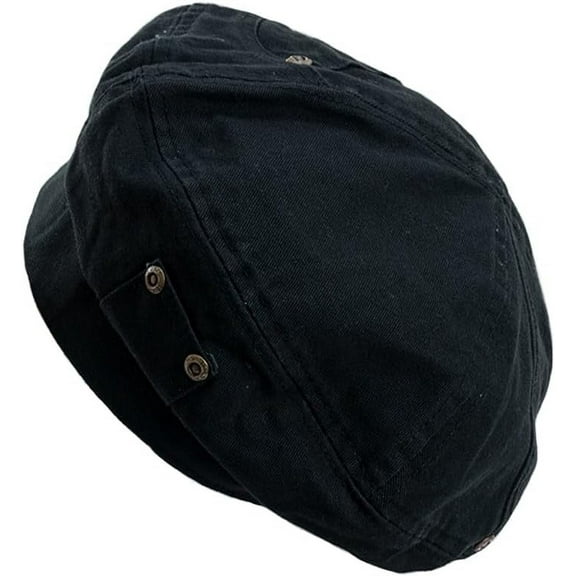 SikaFu Unisex Adjustable Cotton Hat Retro Painter Jean Cap Casual Hat