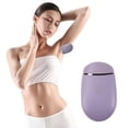 thumbnail image 2 of CHAO Nueva depiladora afeitadora para damas, depilación de partes íntimas de las axilas de todo el cuerpo, depilación, afeitado, recargable por USB, color morado, 2 of 5