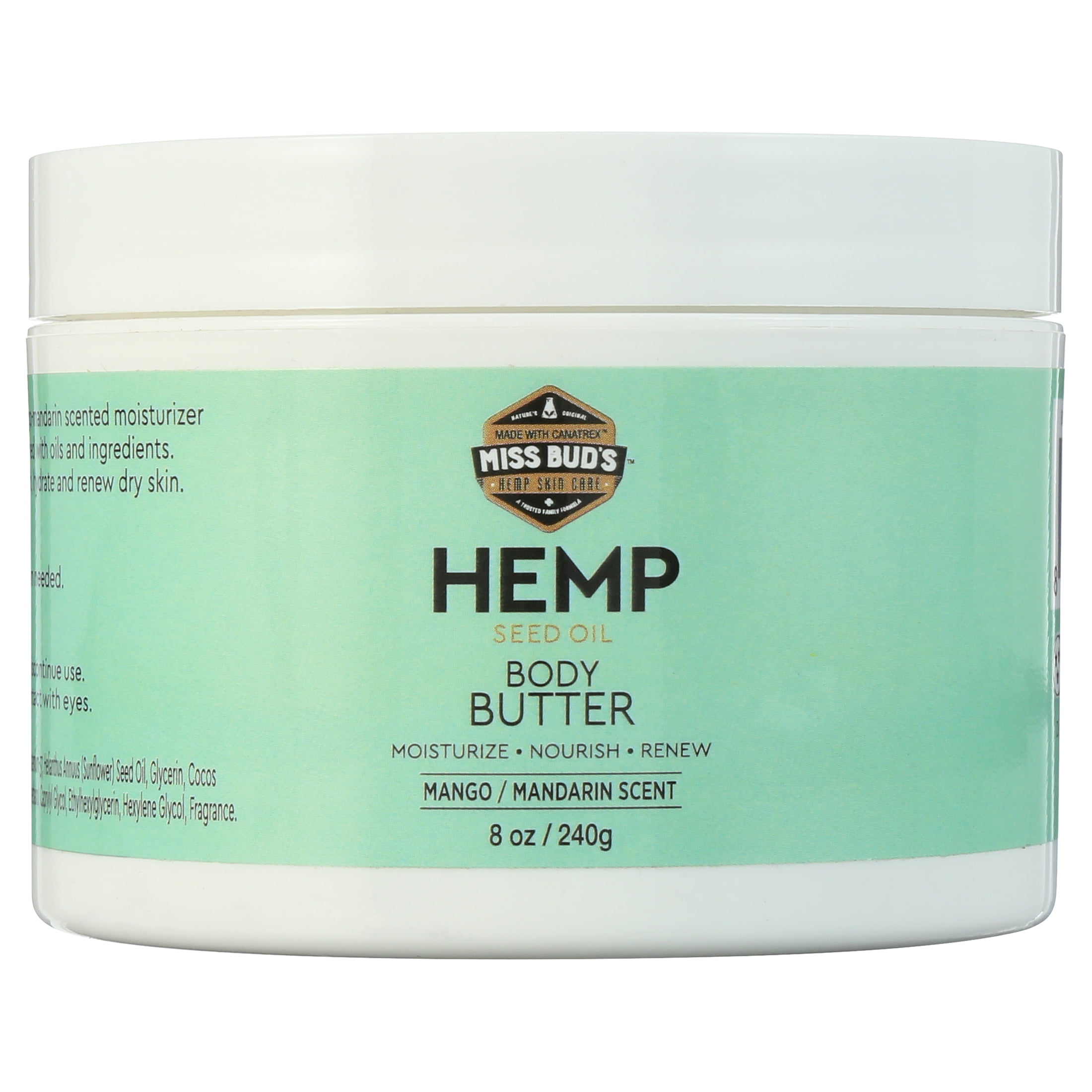 Miss Bud's Hemp Oil Body Butter, 6 Oz