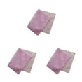 thumbnail image 2 of Redempat Microfiber Dishcloth Portable Solid Color Water Absorbent Breathable Kitchen Plate Dish Towel Cloth Accessories Purple Coffee 3Set, 2 of 6