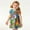 hwj# Sky Blue593, variant on Huowey Toddler Kids Girls Summer Dresses Short Sleeve Crewneck Floral Print Pleated Casual Knee Length Comfortable A-Line Dress Lightweight Comfortable Loose Fit Clothes,A,3-4 Years