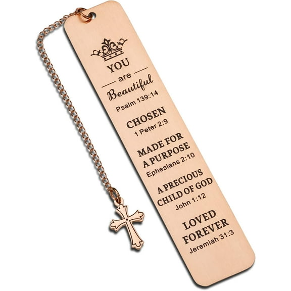 Bible Bookmarks for Women Baptism Gifts Women First Holy Communion Gifts Christian Gifts for Teen Stocking Stuffers Christian Bookmarks for Women Religious Bookmark Gifts