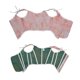 thumbnail image 5 of Camisola moldeadora de cintura con encaje y lazo sin espalda con estampado de flores para mujer, top de poliéster, 5 of 7